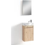 Braune Moderne Homexperts Waschbeckenunterschränke & Badunterschränke 