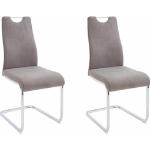 Esszimmerstuhl HOMEXPERTS "Zabona" Stühle grau Esszimmerstühle (2 oder 4 Stück), Bezug in Microfaser-Vintage