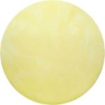 Gelbe Runde Runde Teppiche 200 cm 