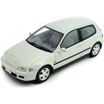 Weiße Honda Civic Modellautos & Spielzeugautos aus Kunstharz 