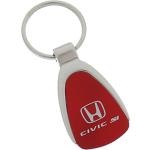 Honda Civic Si Teardrop Schlüsselanhänger | Rot