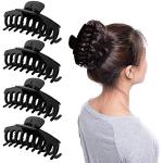 Elegante Haarklammern aus Kunststoff für Damen 4-teilig 