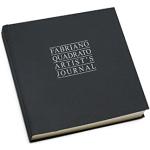Honsell 48442323 - Fabriano Quadrato Artist's Journal Skizzenbuch schwarz, 23 x 23 cm groß, mit 192 Seiten, 96 in weiß und 96 in elfenbein aus Ingres Papier, für Zeichnungen und Notizen