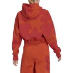 Orange adidas Damenhoodies & Damenkapuzenpullover Cropped Größe S für den für den Herbst 