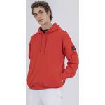 Unifarbene PAUL & SHARK Bio Herrensweatshirts aus Baumwolle mit Kapuze Größe L für den Frühling - versandkostenfrei 