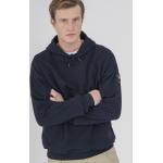 Blaue Unifarbene PAUL & SHARK Bio Herrensweatshirts aus Baumwolle mit Kapuze Größe XL für den Frühling - versandkostenfrei 