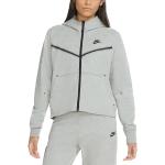 Reduzierte Graue Nike Tech Fleece Hoodies & Kapuzenpullover aus Fleece Größe XL 