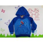 Blaue Spiderman Kinderhoodies & Kapuzenpullover für Kinder aus Polyester für Jungen Größe 98 