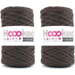 Braune Hoooked RibbonXL Textilgarne 