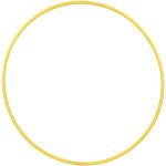 HOOPOMANIA Hula Hoop Rohling 16mm [100cm - gelb] – einfarbiger Hula Hoop Reifen aus HDPE