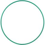 HOOPOMANIA Hula Hoop Rohling 16mm [100cm - grün] – einfarbiger Hula Hoop Reifen aus HDPE