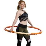 HOOPOMANIA Magnetic Hoop [1,2 kg] Massage Hula Hoop Reifen für Fortgeschrittene Hooper