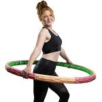 HOOPOMANIA Titan Hoop [3,1 kg] Hula Hoop Reifen schwer für Erwachsene – Fitness Hula Hoop