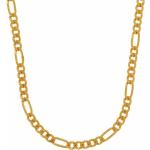 HOPLO Goldkette »1,9 mm 45 cm 585 - 14 Karat Gelbgold Figarokette« (inkl. Schmuckbox), goldfarben