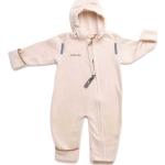 Cremefarbene Fleece-Overalls für Kinder aus Fleece für Babys für den für den Frühling 