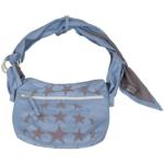 Blaue Hoppediz Jungenbauchtaschen & Jungenhüfttaschen mit Reißverschluss aus Baumwolle 