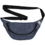 Blaue Hoppediz Jungenbauchtaschen & Jungenhüfttaschen mit Reißverschluss aus Baumwolle Klein 