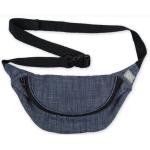 Reduzierte Blaue Hoppediz Jungenbauchtaschen & Jungenhüfttaschen mit Reißverschluss aus Baumwolle klein 