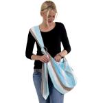 Blaue Hoppediz Bodybags mit Reißverschluss aus Baumwolle mit Handyfach für Jungen 