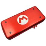Hori Aluminium Case Mario Design Tasche Gehäuse für Nintendo Switch + 5 Spiele