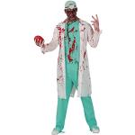 Grüne Horror-Shop Zombiearzt-Kostüme aus Polyester für Herren Größe L 