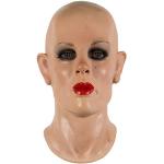 Nudefarbene Horror-Shop Masken 