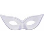Weiße Horror-Shop Catwoman Masken aus Polyester für Damen 