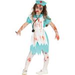 Blaue Horror-Shop Zombiekrankenschwester-Kostüme aus Polyester für Kinder 