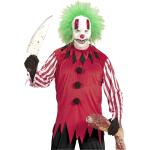 Bunte Widmann Clown-Masken & Harlekin-Masken für Herren Größe L 