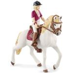 Magentafarbene Schleich Pferde & Pferdestall Spielzeugfiguren 