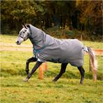 HORSEWARE Outdoor-/Weidedecke RHINO Hexstop Plus mit Vari-Layer grey indigo