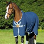 Horseware Rambo Helix Stable Rug with Disc Blue/Silver 145