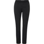 Schwarze Unifarbene Street One 7/8-Hosen aus Polyamid für Damen Größe M Große Größen 