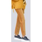 Reduzierte Safrangelbe Unifarbene Alba Moda 7/8 Jeans & Ankle-Jeans aus Kunstfaser für Damen Größe XS für den für den Herbst 