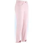 Rosa bader 5-Pocket Hosen mit Reißverschluss aus Baumwolle für Damen Größe XL 