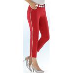 Rote bader Hosen mit Galonstreifen mit Galonstreifen aus Polyamid für Damen Größe XS 
