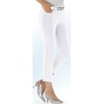 Weiße bader Hosen mit Galonstreifen mit Galonstreifen aus Polyamid für Damen Größe M 