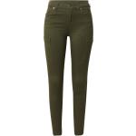Reduzierte Olivgrüne Unifarbene Dr Denim Jeans mit Stickerei mit Reißverschluss aus Denim für Damen Größe XS 