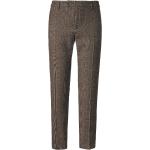 Reduzierte Braune MAC Jeans Bundfaltenhosen mit Reißverschluss maschinenwaschbar für Herren 