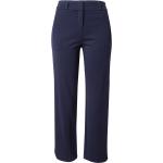 Marineblaue Unifarbene Tom Tailor Mia 7/8-Hosen mit Reißverschluss aus Polyamid für Damen Größe S Große Größen 