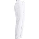 Weiße Blumenmuster bader 7/8-Hosen aus Polyamid für Damen Größe XXL 