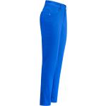 Royalblaue bader 7/8-Hosen mit Reißverschluss aus Baumwolle für Damen Größe M 