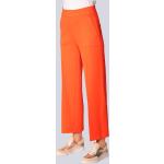 Reduzierte Orange Unifarbene CAMBIO Nachhaltige Marlenehosen aus Kunstfaser für Damen Größe XS 