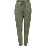Reduzierte Olivgrüne Unifarbene ONLY Poptrash 7/8-Hosen aus Polyamid für Damen Größe XS Große Größen 