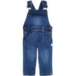 Reduzierte Blaue Stummer Jeans-Latzhosen für Kinder aus Baumwolle für Mädchen Größe 74 