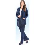 Marineblaue Businesskleidung aus Polyester für Damen Größe 3 XL 