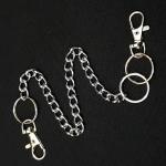 Reduzierte Silberne Schlüsselketten & Hosenketten für Herren 