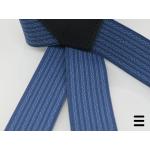 Blaue Clip-Hosenträger für Herren 