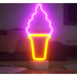 HOSYMO Eiscreme Neon Light, LED Neon Schild Leucht