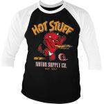 Hot Stuff - Motor Supply Co Baseball 3/4 Sleeve Tee Longsleeves White/Black
